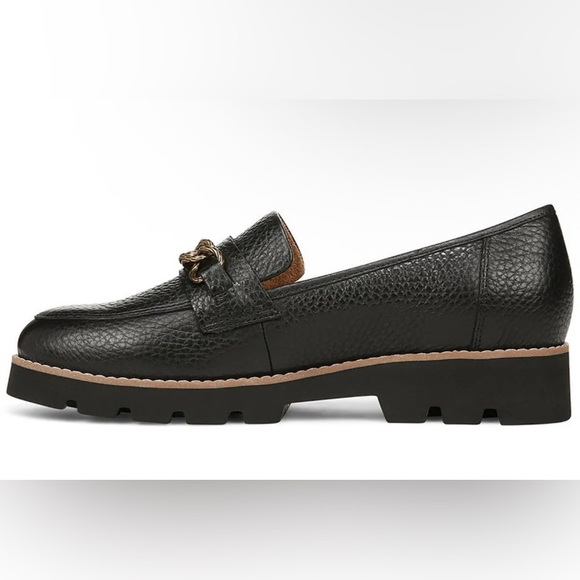 Vionic Shoes - Vionic Black Leather Loafers